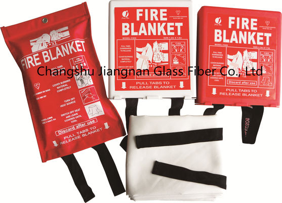 CS06 بطانية مقاومة للحريق ، شهادة بطانية حريق مصنوعة من الألياف الزجاجية BSI BS EN 1869
