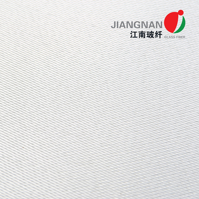 قماش الألياف الزجاجية الأبيض ارتفاع درجة الحرارة نسيج الألياف الزجاجية عالية السيليكا للصناعة