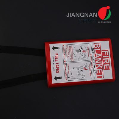 0.43 مم 480 GSM EN1869 بطانية طوارئ مقاومة للحريق مقاومة للحريق بطانية عازلة مع TUV المعتمدة